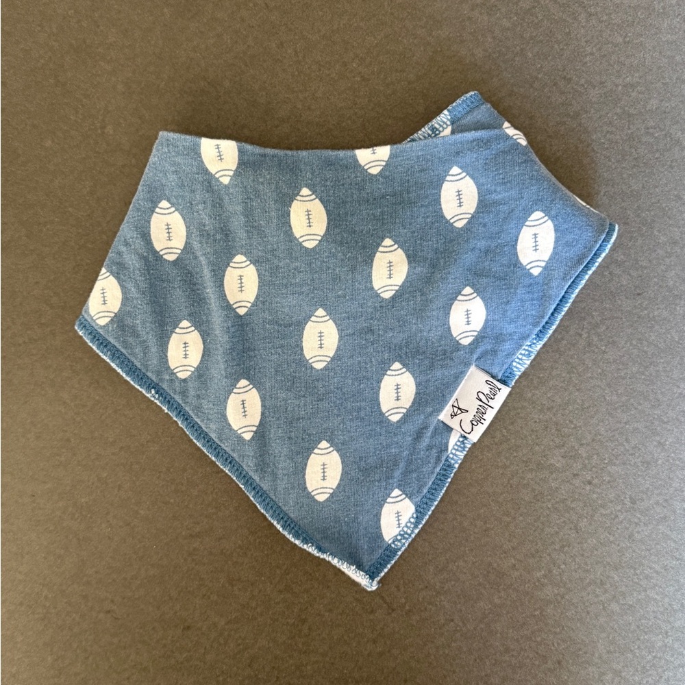 Copper Pearl Football Bib